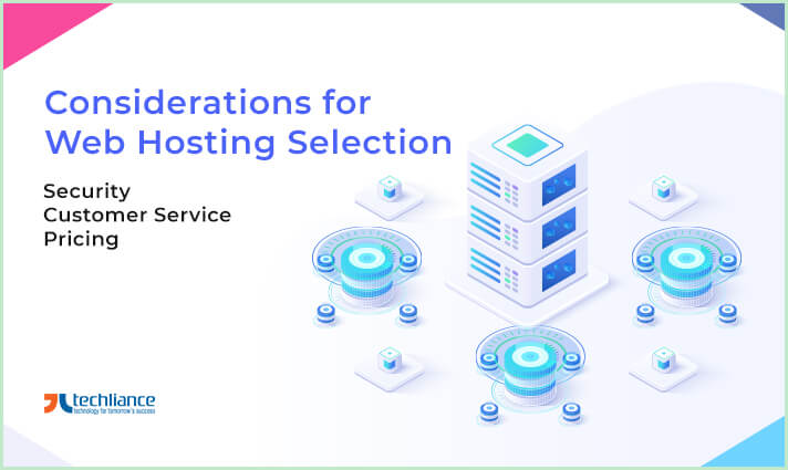 Considerations for Web Hosting selection