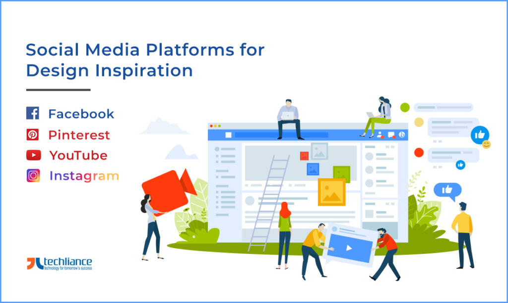 Social Media Platforms for Design inspiration